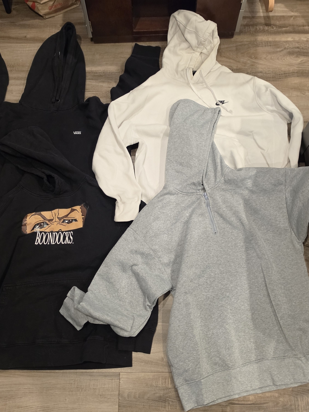 Set Of 4 Men's Pullover Hoodie - Classic Casual Comfort Size XL